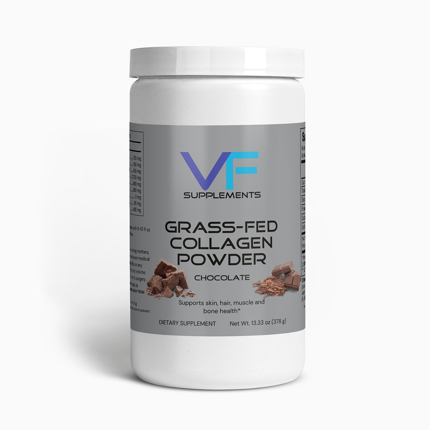 Grass-Fed Collagen Powder (Chocolate)