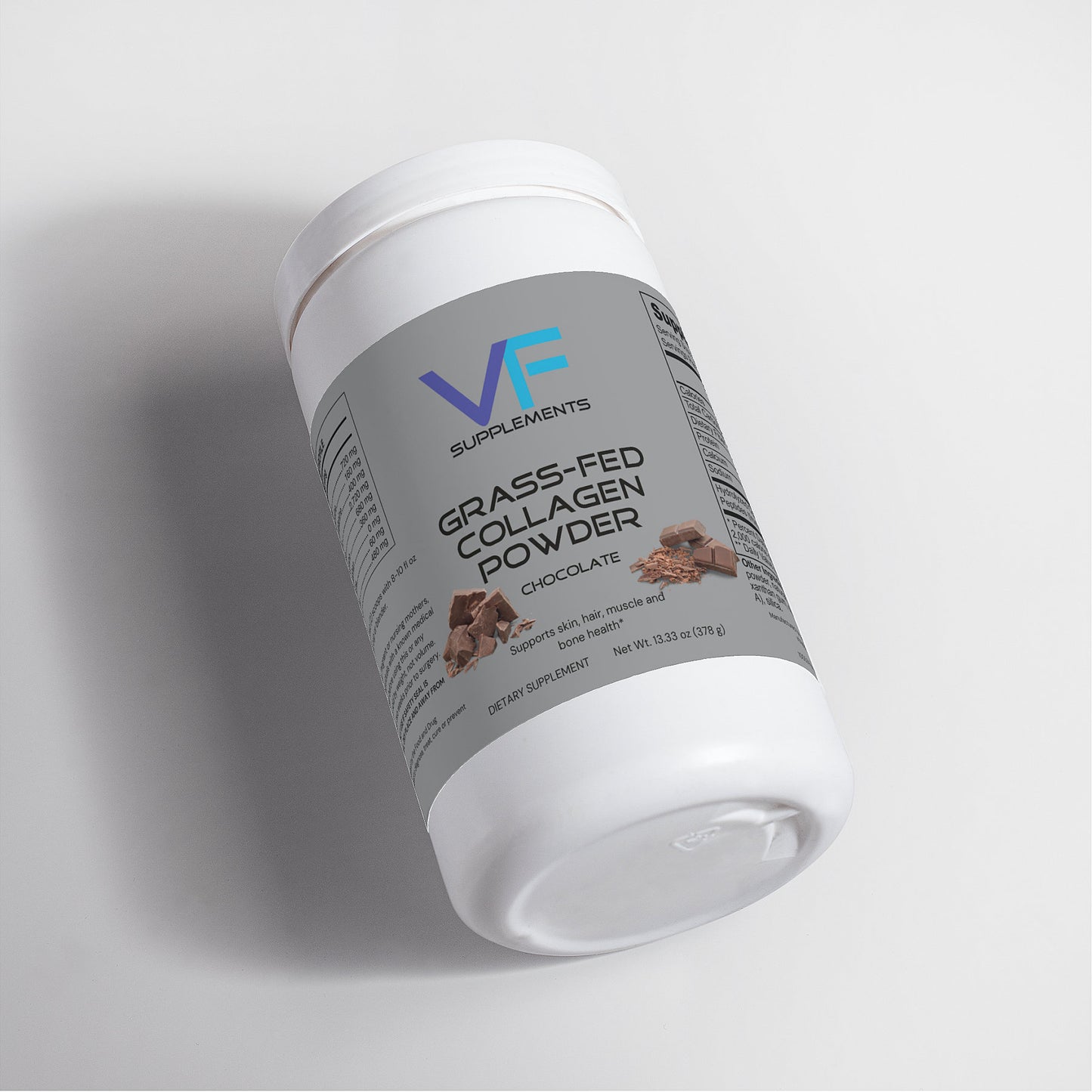 Grass-Fed Collagen Powder (Chocolate)