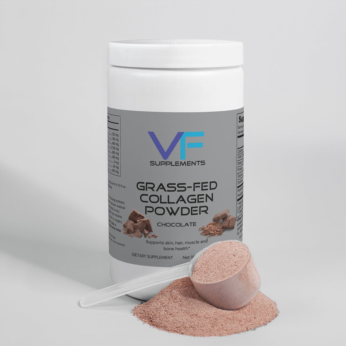 Grass-Fed Collagen Powder (Chocolate)