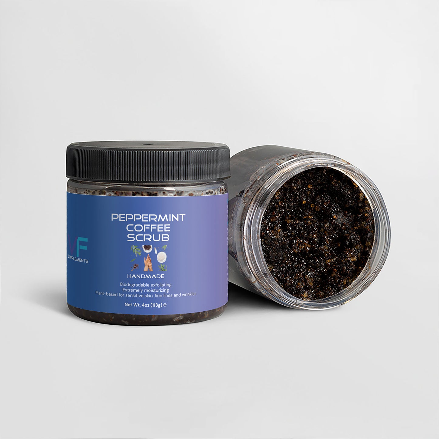 Peppermint Coffee Scrub