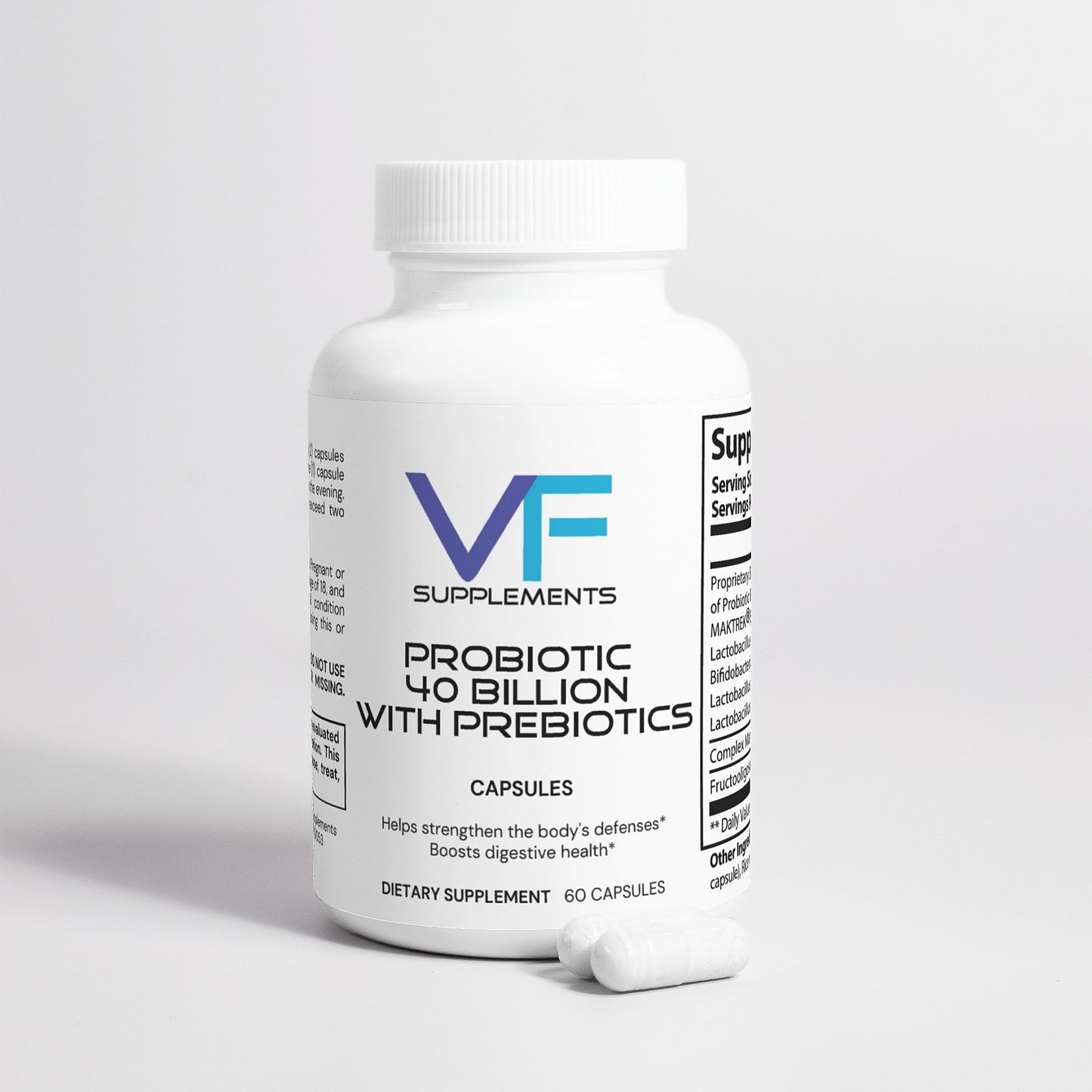 Probiotic 40 Billion with Prebiotics
