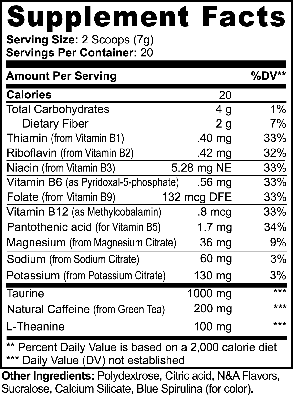 JOLT Energy Powder