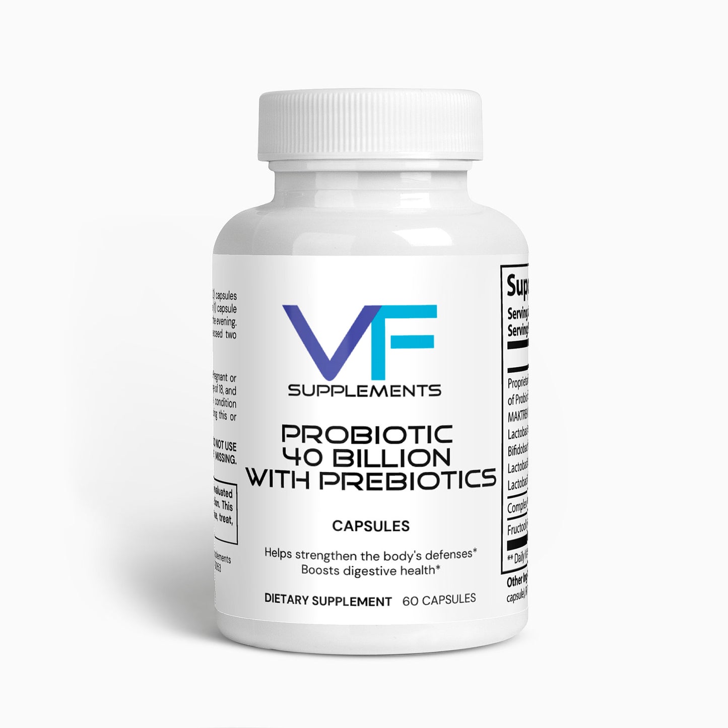Probiotic 40 Billion with Prebiotics
