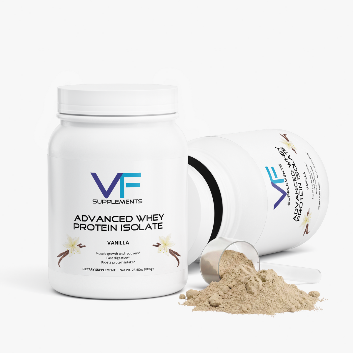Advanced 100% Whey Protein Isolate (Vanilla)