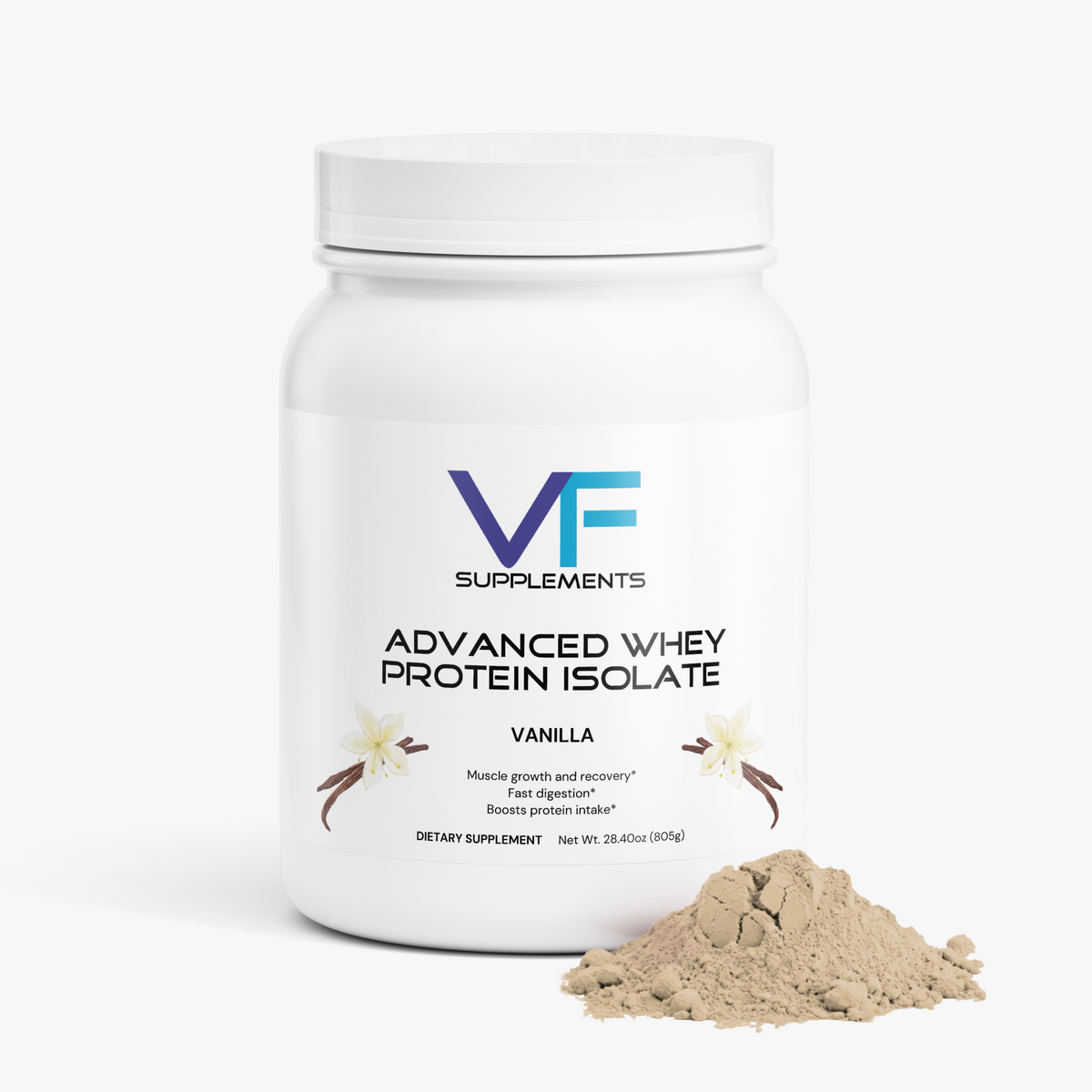 Advanced 100% Whey Protein Isolate (Vanilla)