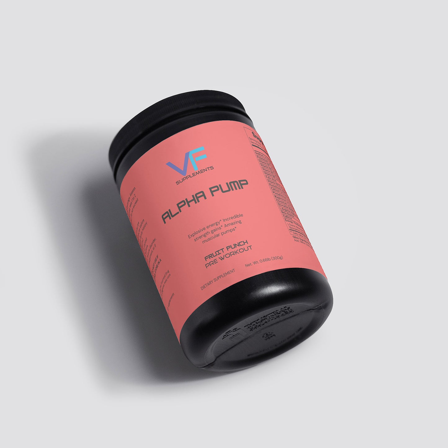 Alpha Pump Pre-Workout Powder (Fruit Punch)